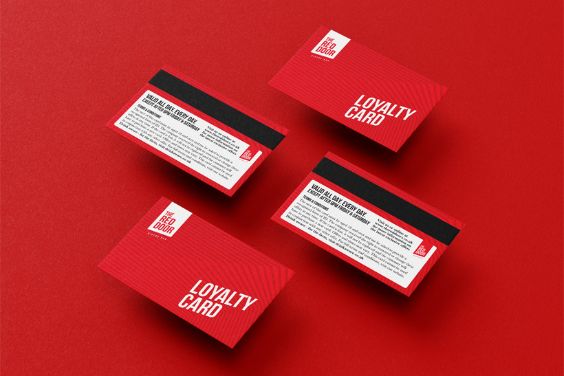 The Red Door - Loyalty Card Design